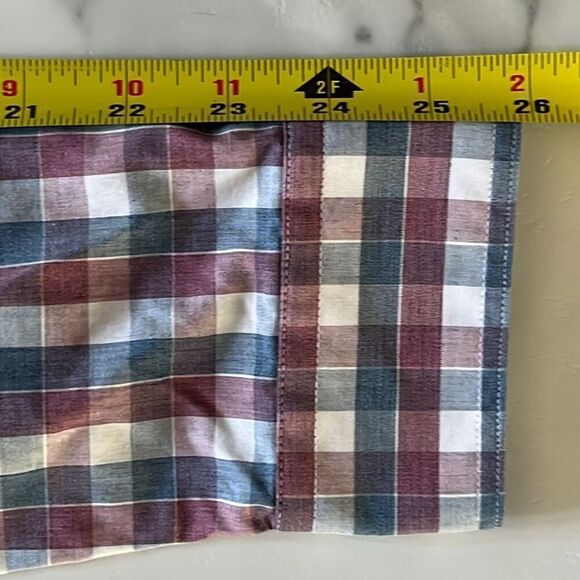 Flag & Anthem Cotton Button Front Shirt Mens M - Picture 8 of 8